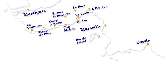 Camping Marius Martigues Côte Bleue